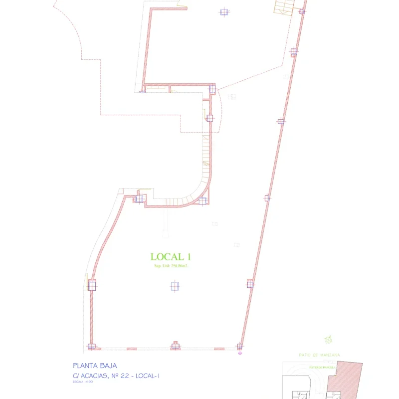 local paseo del as acacias 22 madrid 2